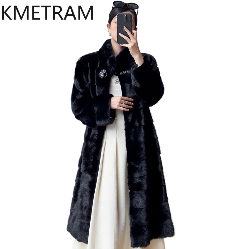 Quality Winter Clothing Jacket - Mantel Bulu Cerpelai Utuh Asli Jaket