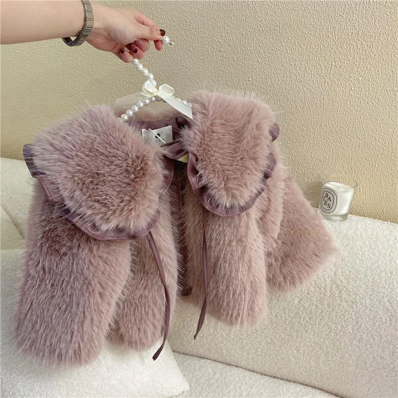 Winter Clothing Toddler - Jaket Sweater wol anak perempuan, pakaian