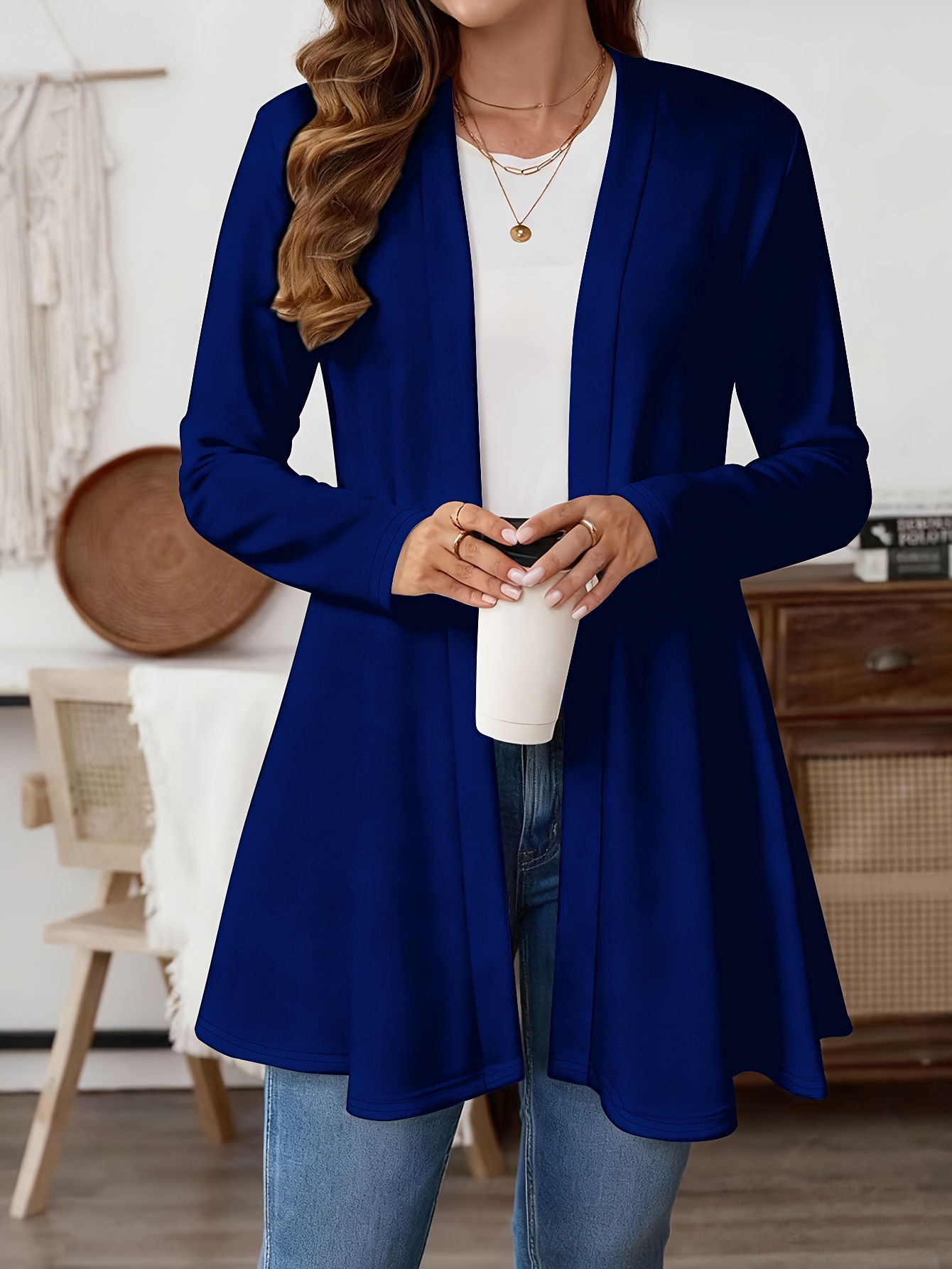 Winter Clothing Ideas - Kardigan wanita ukuran besar dengan model