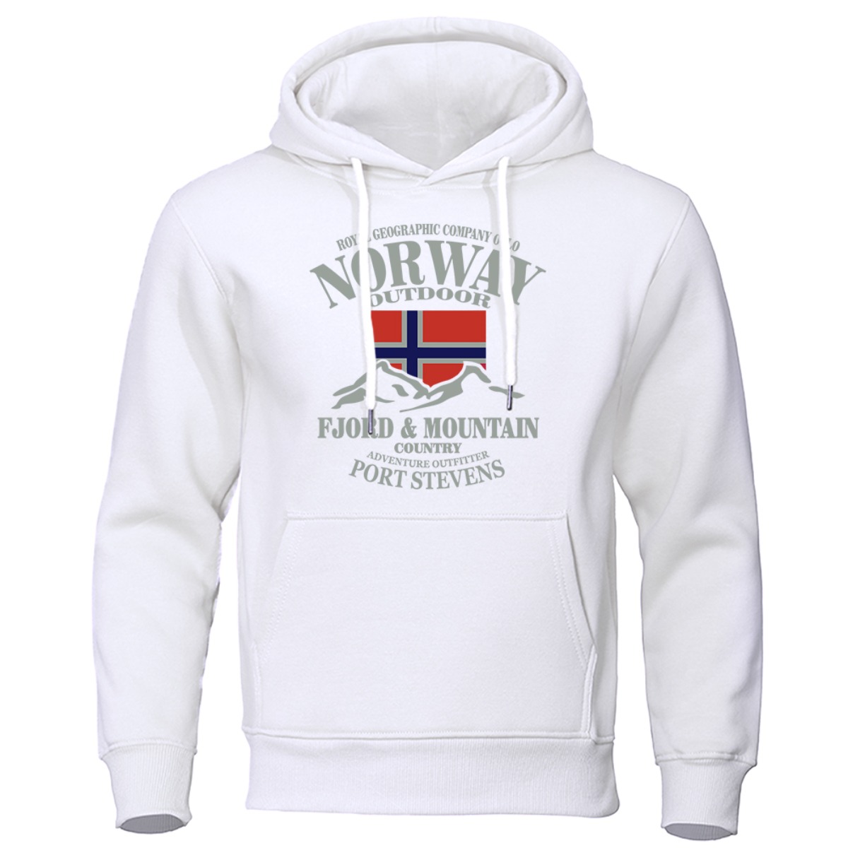 Winter Clothing Norway - NORWAY Hoodie Fashion Cetak Berkualitas Tinggi,
