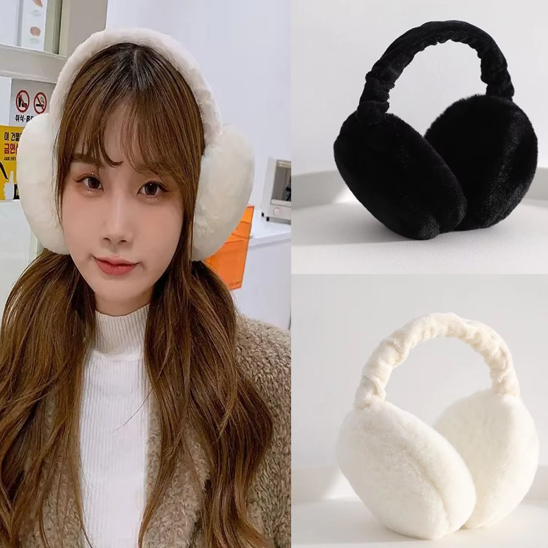 Ear Muff Foldable - 1/2/3/4Pcs Penutup Telinga Lipat Uniseks Berbahan