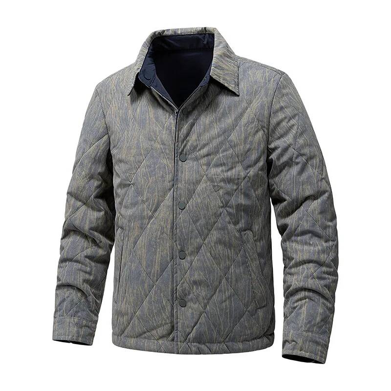 Winter Clothing Taiwan - Jaket Retro Pria Ukuran Besar, Tie-Dye