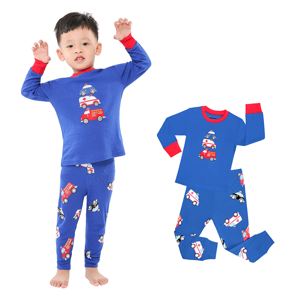 Winter Clothing Baby Boy - Set piyama katun untuk anak laki-laki,
