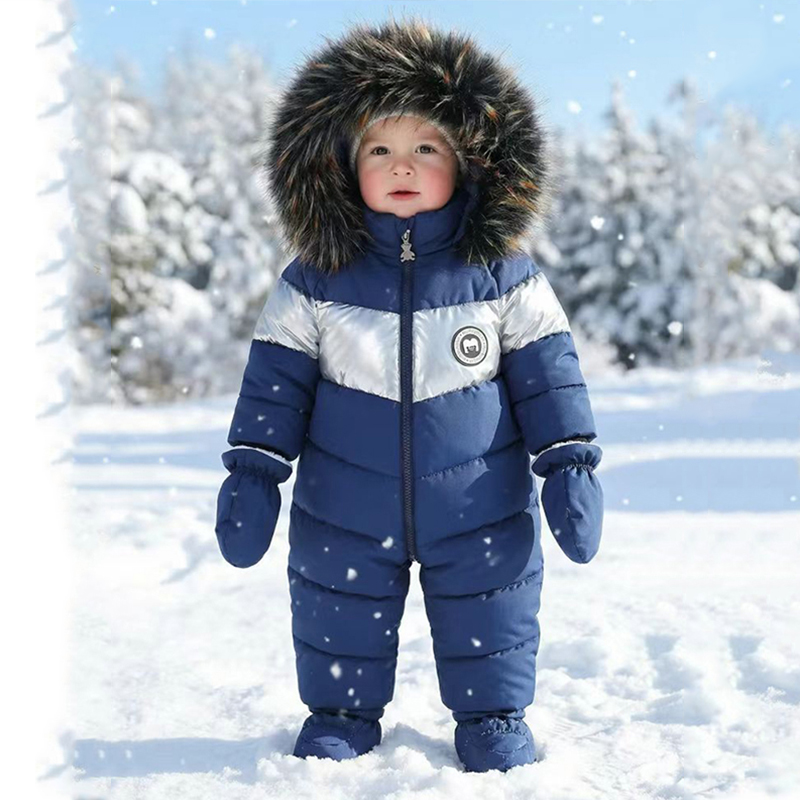 Winter Clothing Baby Boy - Romper Bayi Baru Lahir Musim Dingin