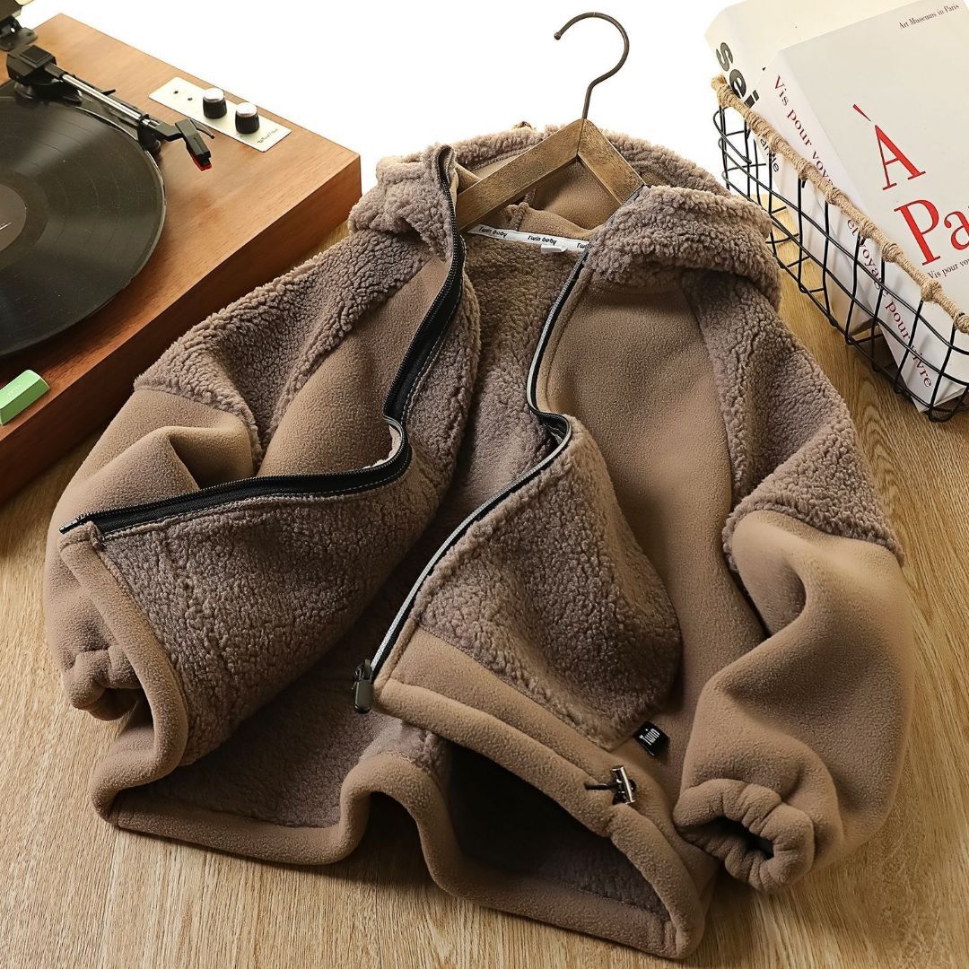 Winter Clothing For Kids - Mantel Bulu Domba untuk Anak Laki-laki,