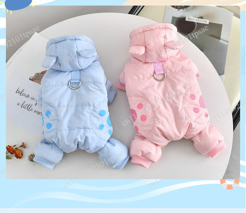 Winter Clothing Earmuffs - Pakaian hangat untuk hewan peliharaan di