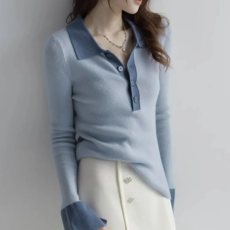 Winter Clothing Trends - Kaus wanita dengan kerah musim gugur