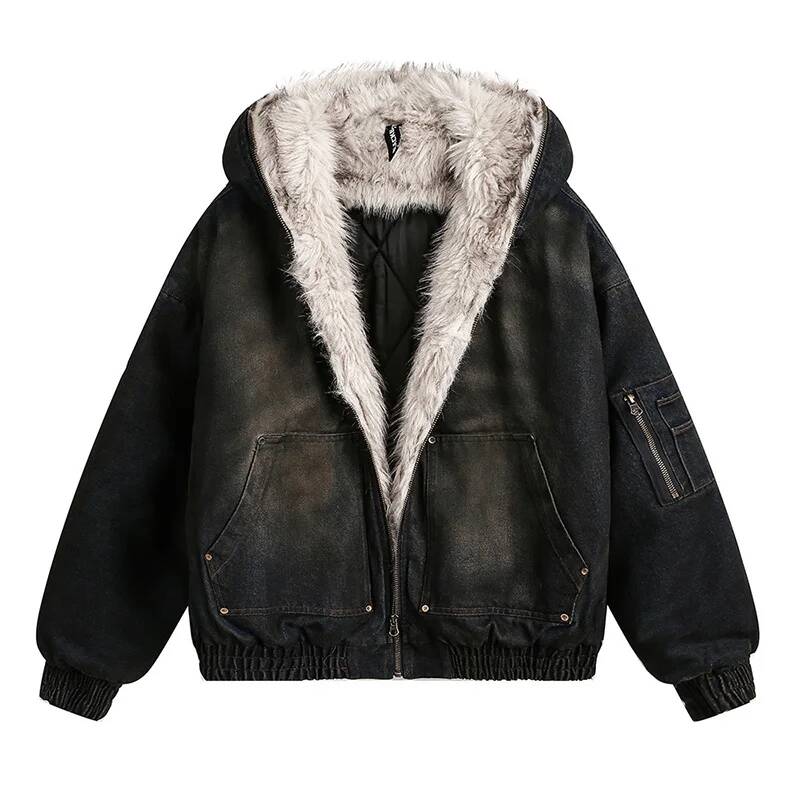 Winter Clothing Taiwan - Jaket Berlapis Pria Mode Baru Denim