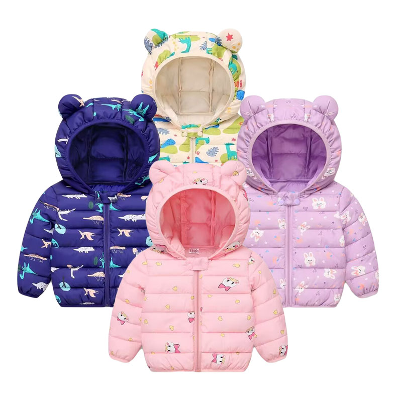 Winter Clothing Toddler - Anak-anak mantel katun kartun bayi jaket