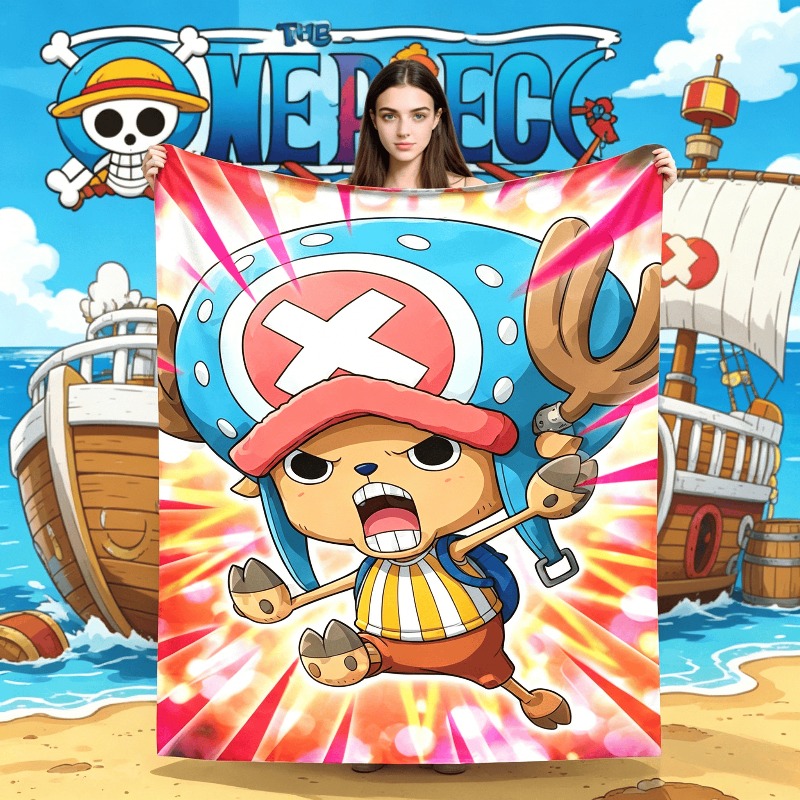 Winter Clothing For Kids - Selimut Flanel Tony Chopper Selimut Tempat