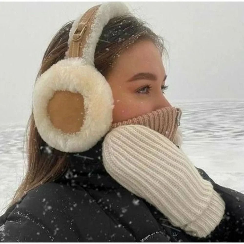 Ear Muff Foldable - Penutup telinga mewah, penutup telinga hangat