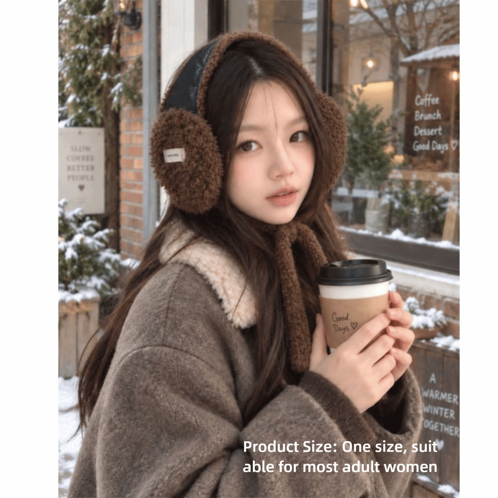 Penutup telinga berbulu imitas - Ear Muff Foldable ulasan dan harga