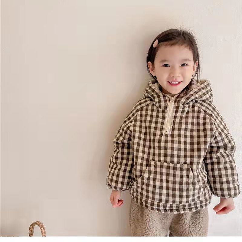 Jaket Anak Motif Kotak-kotak 2 - Winter Clothing Baby Boy ulasan dan harga