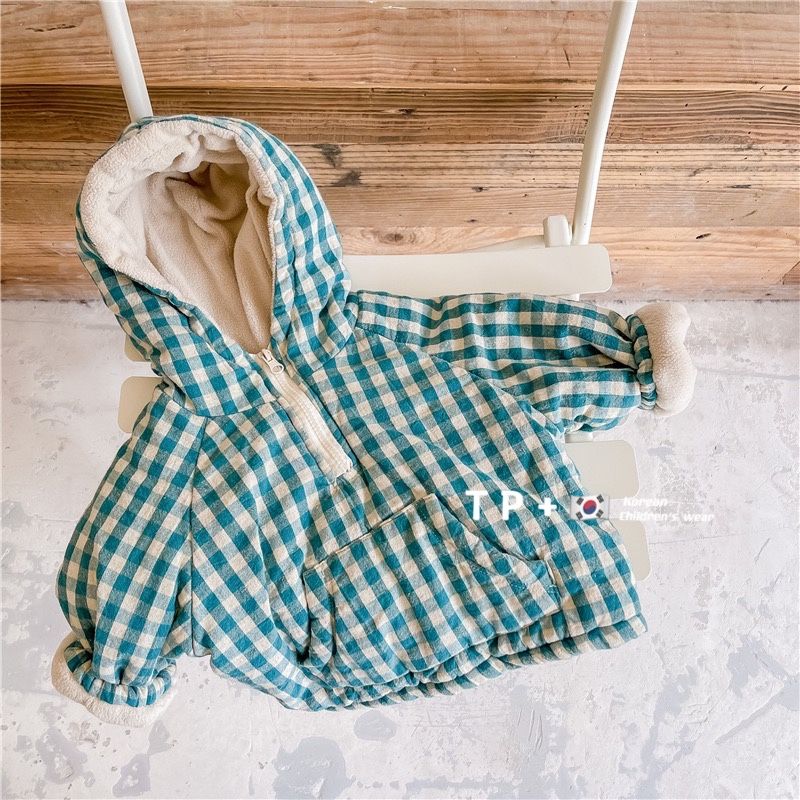 Jaket Anak Motif Kotak-kotak 2 - Winter Clothing Baby Boy ulasan dan harga
