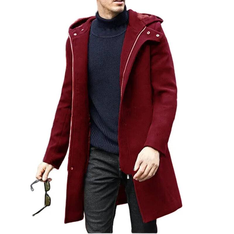 Mantel Wol Musim Gugur Musim D - Winter Clothing Taiwan ulasan dan harga