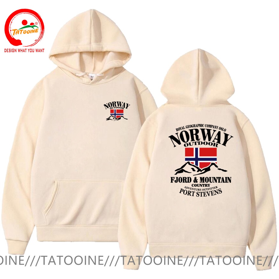 Kaos Pria T-Shirt Fjord Mounta - Winter Clothing Norway ulasan dan harga