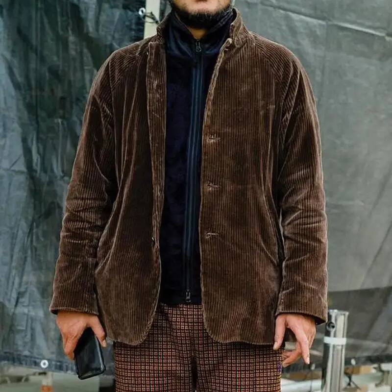 Jaket Corduroy Pria Musim Gugu - Winter Clothing Taiwan ulasan dan harga