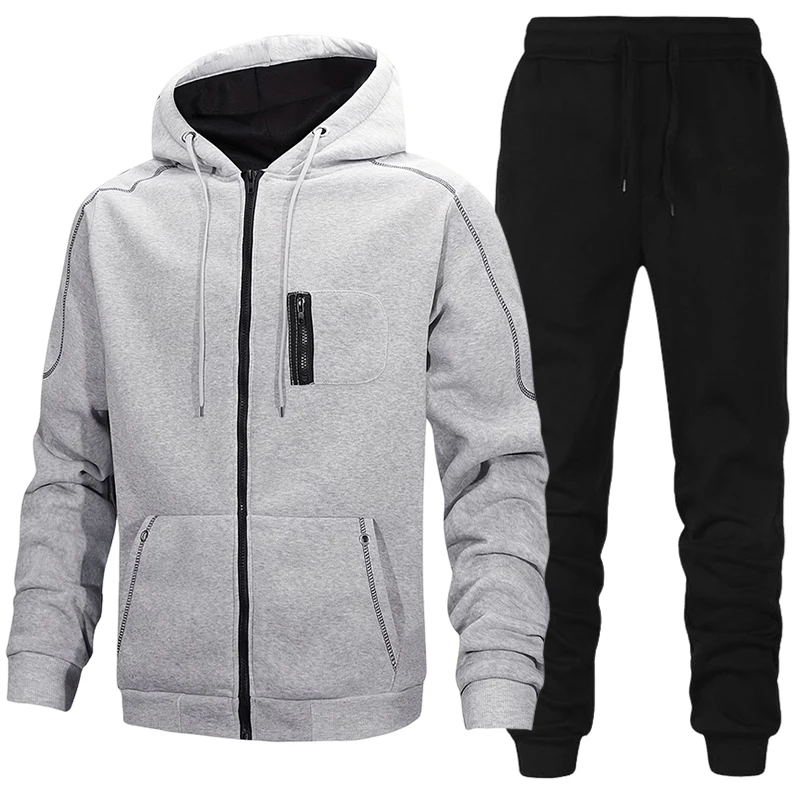 Setelan Olahraga Pria, Hoodie  - Winter Clothing Ideas ulasan dan harga