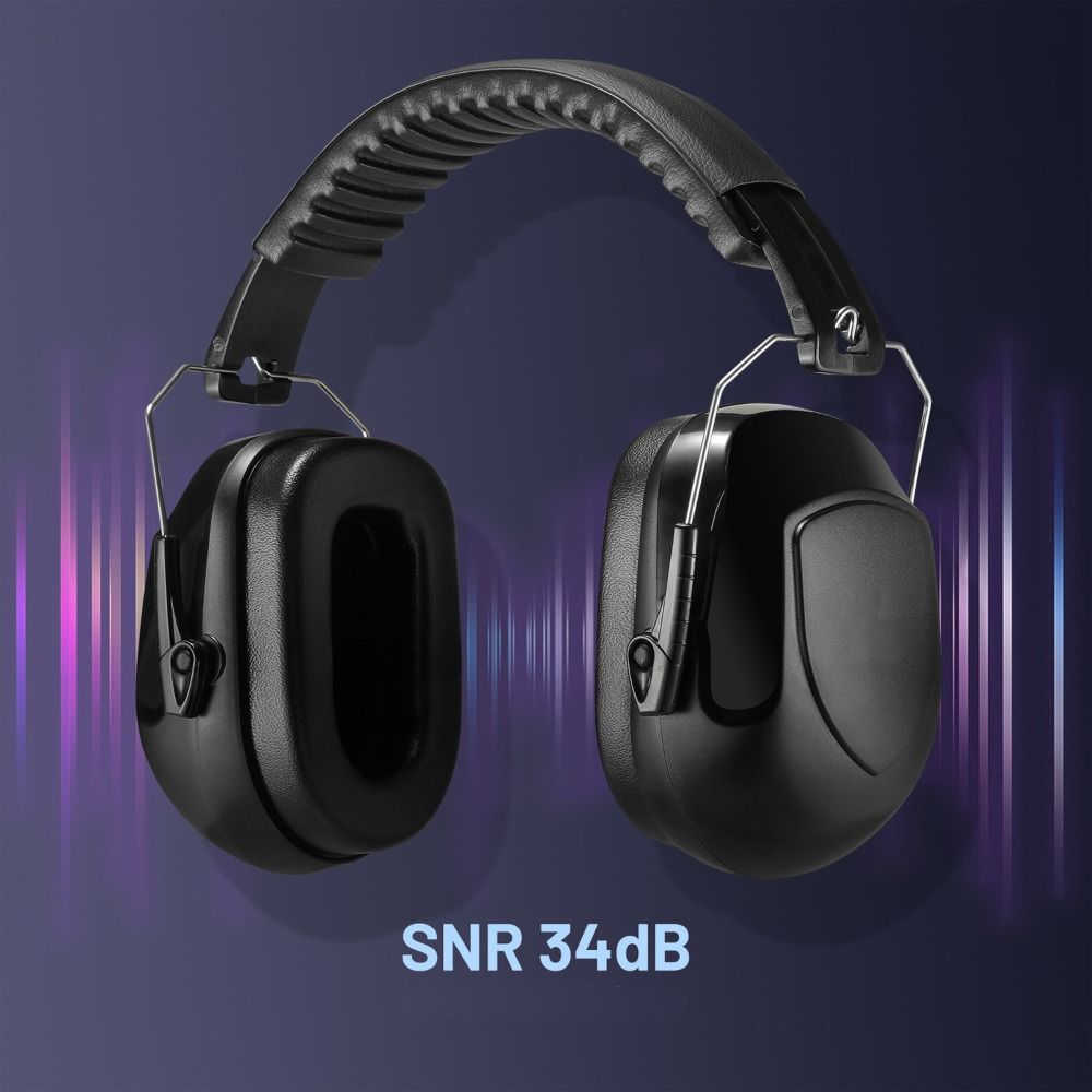 Pelindung Telinga SNR-34dB yan - Ear Muff Foldable ulasan dan harga
