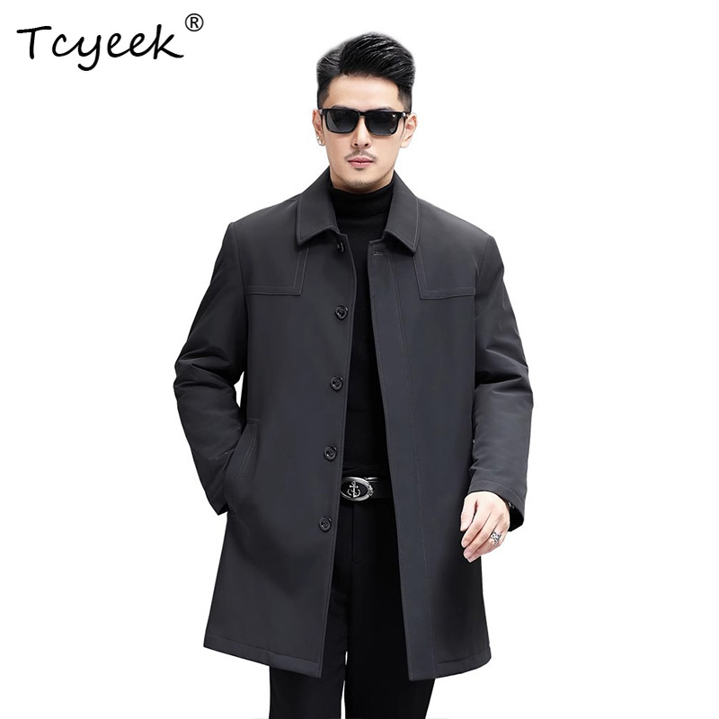 Tcyeek Mantel Bulu Mink Alami  - Quality Winter Clothing Jacket ulasan dan harga