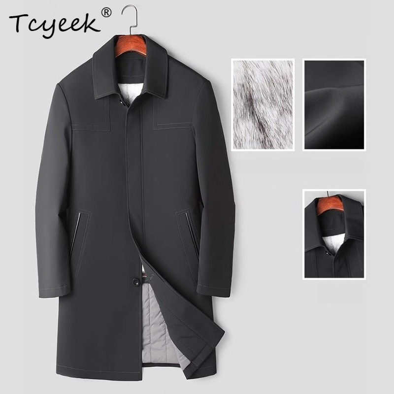 Tcyeek Mantel Bulu Mink Alami  - Quality Winter Clothing Jacket ulasan dan harga