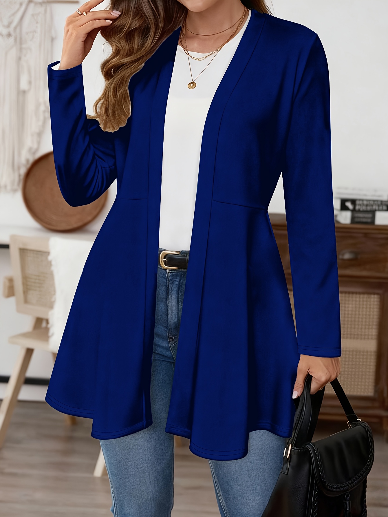 Kardigan wanita ukuran besar d - Winter Clothing Ideas ulasan dan harga