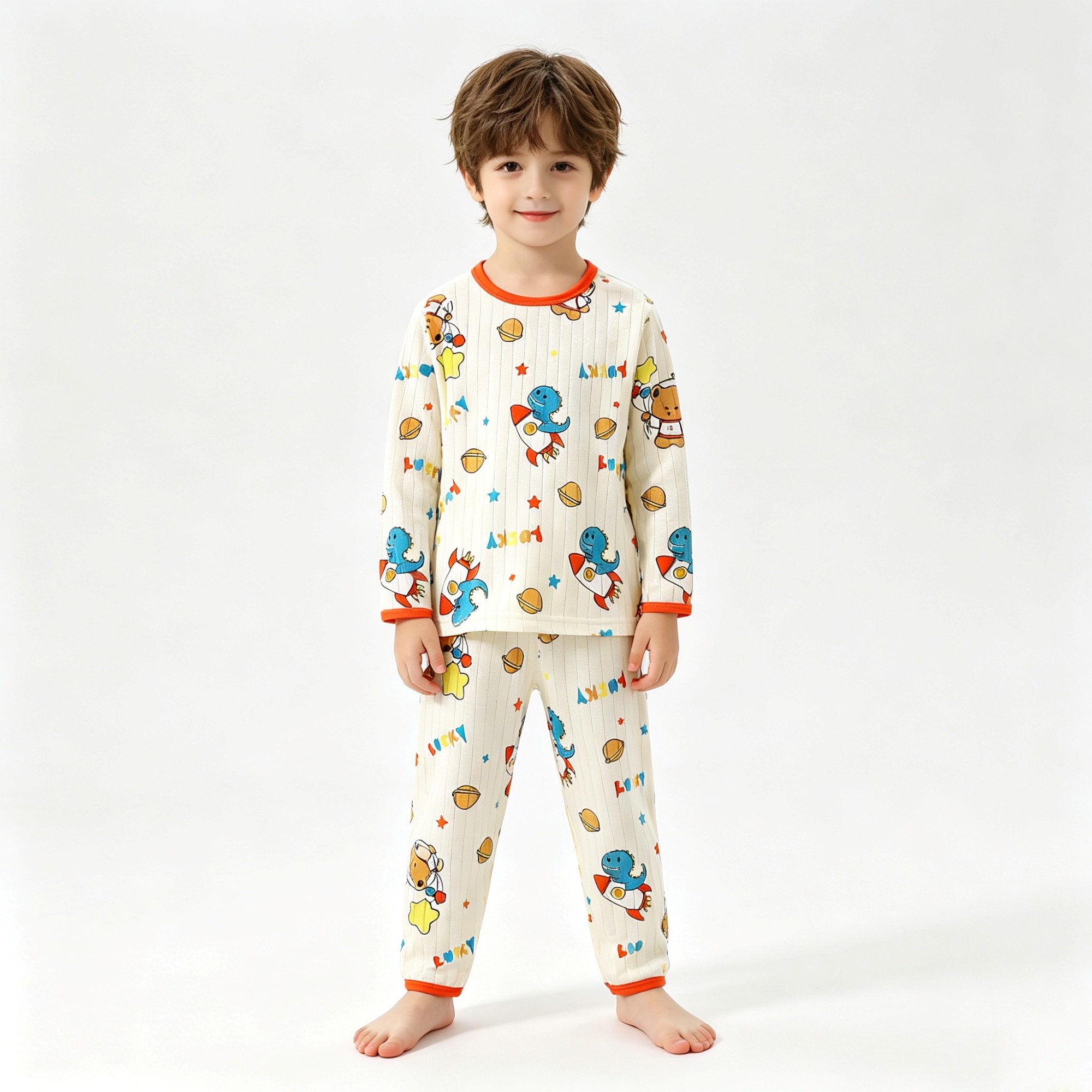 Set Piyama Bayi Katun Piyama A - Winter Clothing Toddler ulasan dan harga