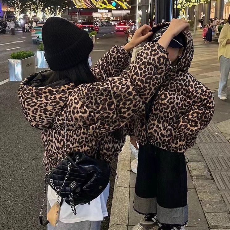 Jaket Katun Motif Leopard Dua  - Winter Clothing Baby Boy ulasan dan harga