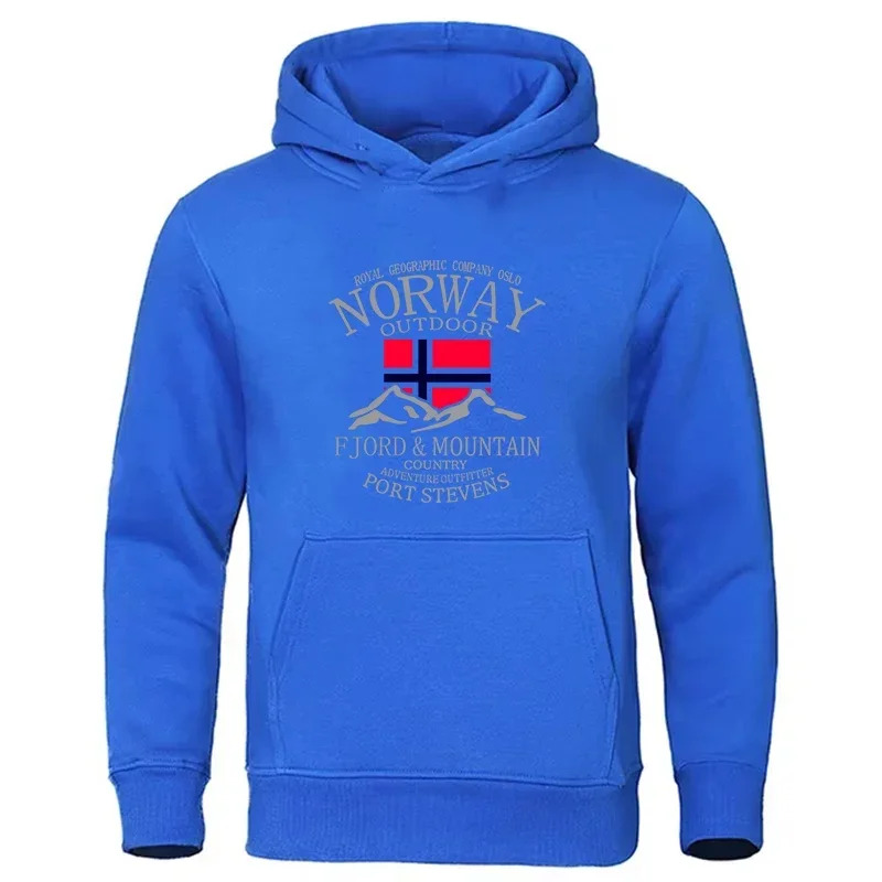 Norway Fjord Mountain Hoodie L - Winter Clothing Norway ulasan dan harga