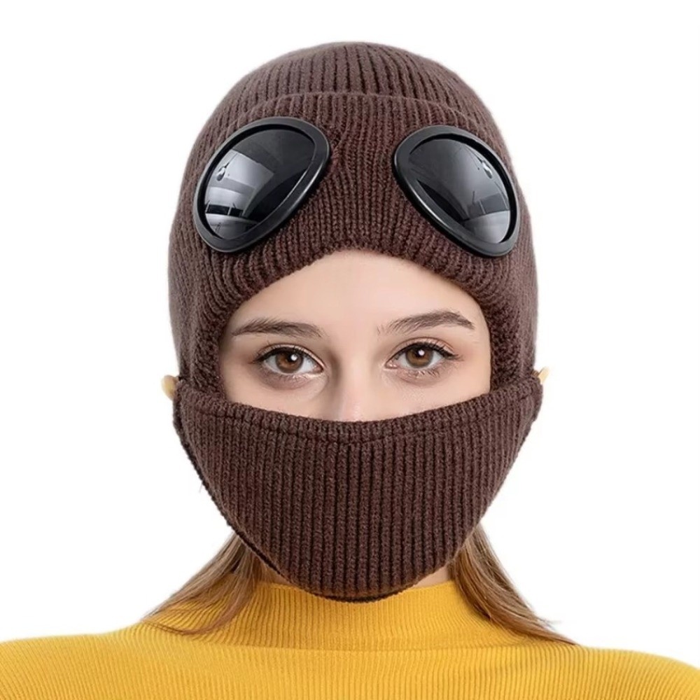 Topi Rajut Berlapis Bulu Hanga - Winter Clothing Earmuffs ulasan dan harga
