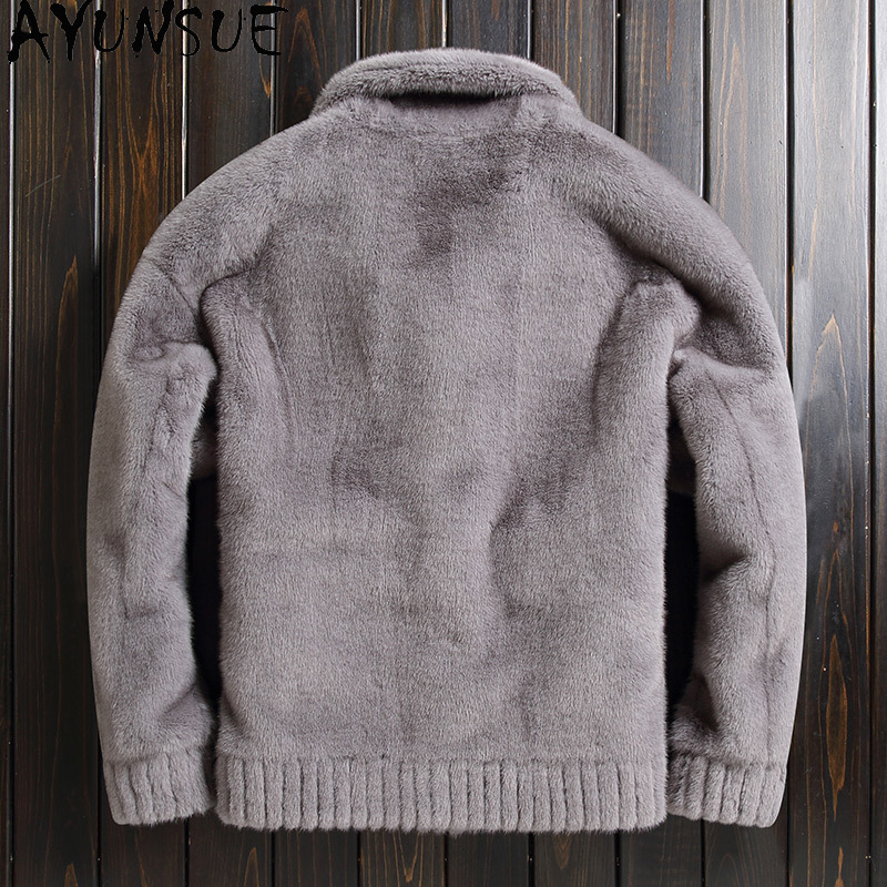 AYUNSUE Jaket pria bulu cerpel - Quality Winter Clothing Jacket ulasan dan harga