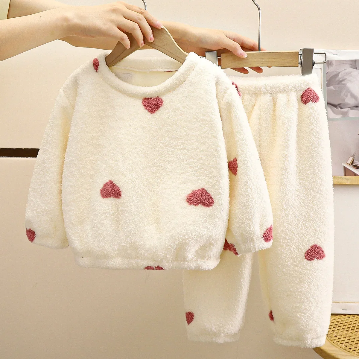 Piyama bulu domba hangat tebal - Winter Clothing Baby Boy ulasan dan harga