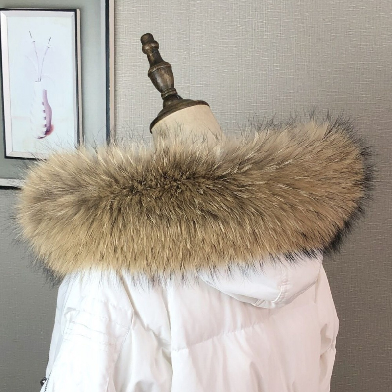 Kerah bulu asli untuk mantel p - Winter Clothing Ideas ulasan dan harga