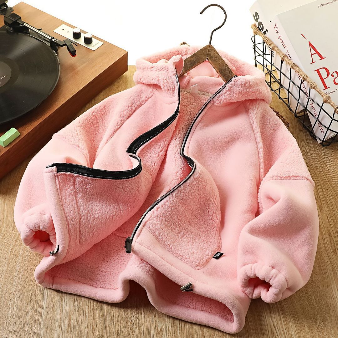 Mantel Bulu Domba untuk Anak L - Winter Clothing For Kids ulasan dan harga