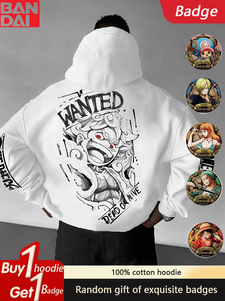 Hoodie Animasi ONE PIECE Terba - Winter Clothing Trends ulasan dan harga