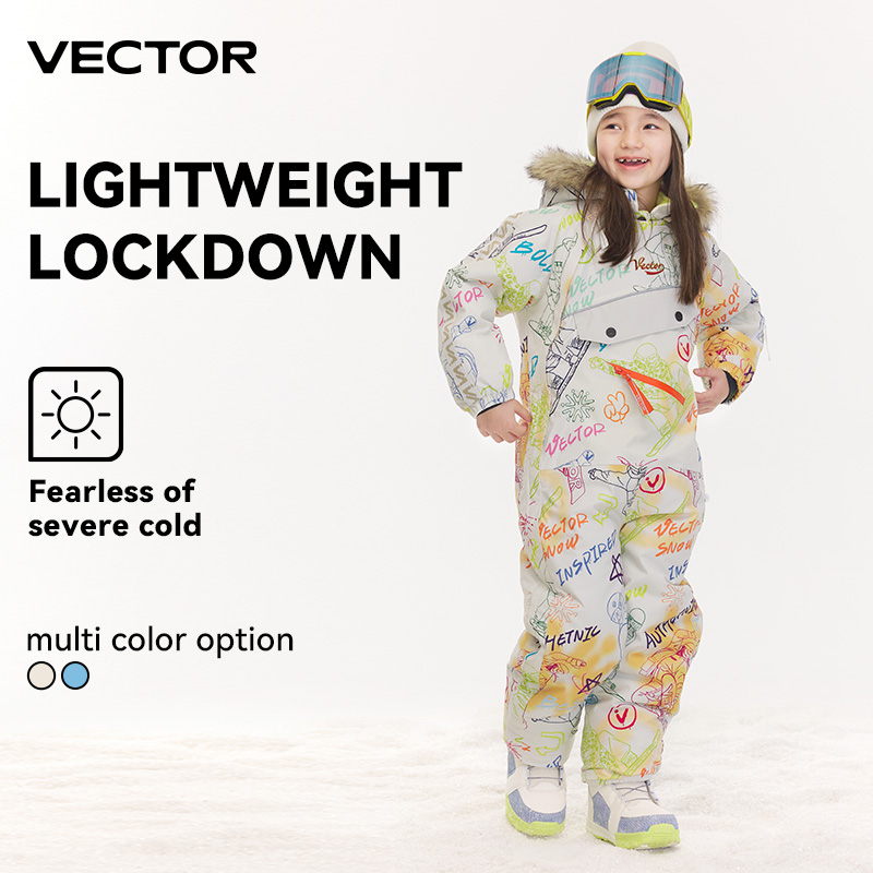 VECTOR Jumpsuit Ski satu poton - Winter Clothing For Kids ulasan dan harga